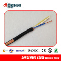 20AWG Bc 95% CCA Tressage Rg59 Câble coaxial siamois